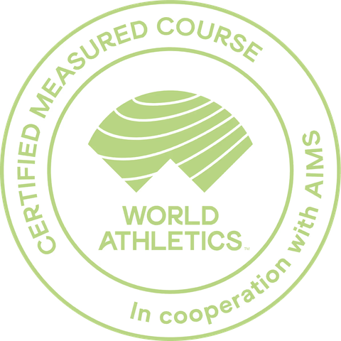 World Athletics Certified Measured Course, in cooperation with AIMS
